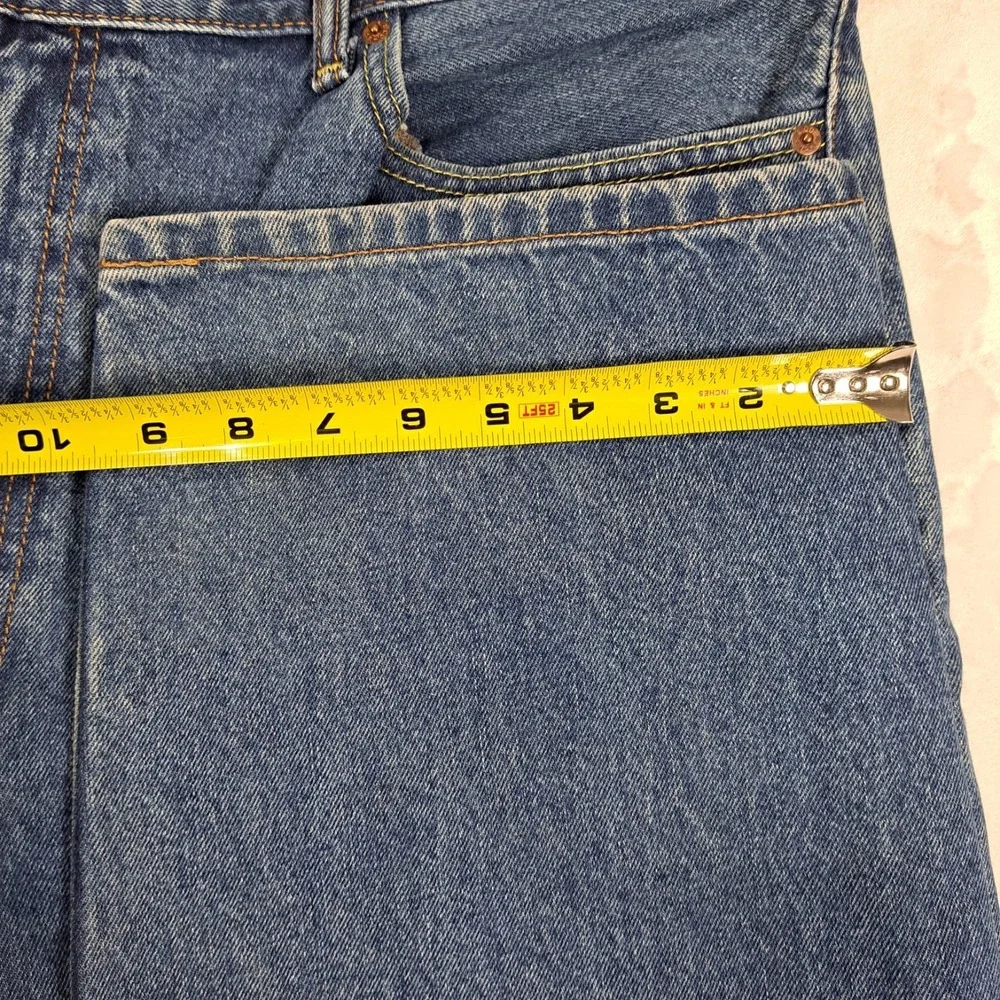 Levi's 550 Relaxed Fit Jeans Mens 42x32 Blue Excellent Denim Tapered Leg